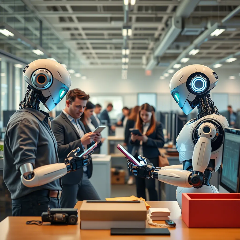 Roboter und Menschen im Alltag