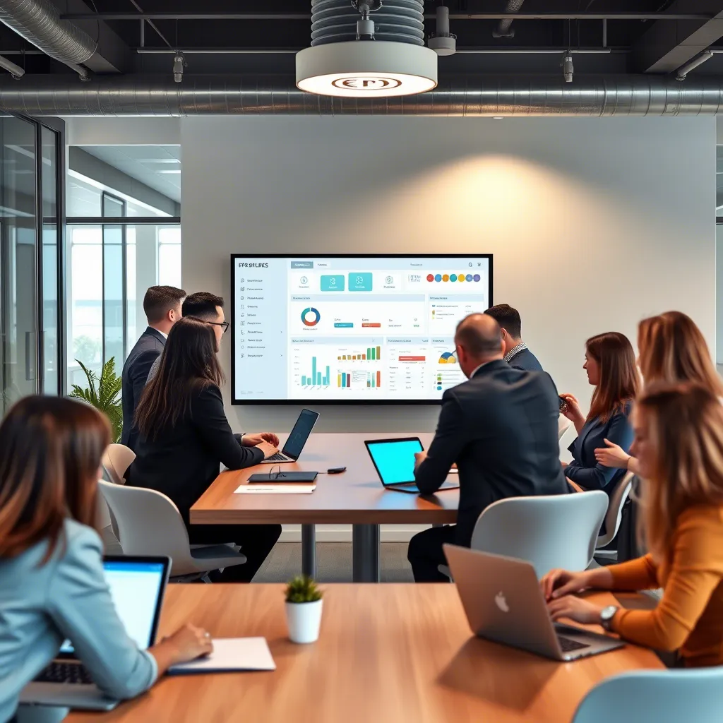 Analyse der Kennzahlen bei einem Team Meeting